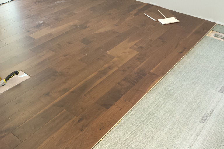 Installation de plancher